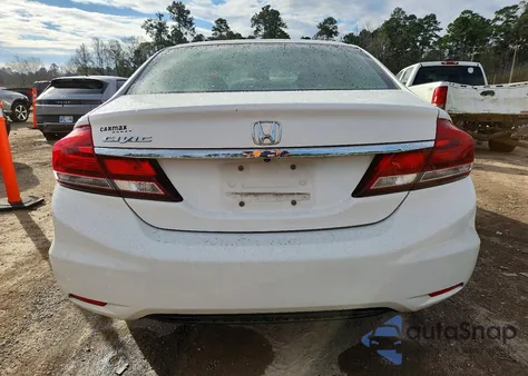 2014 Honda Civic Ex from USA, damaged, VIN 19XFB2F89EE026950